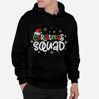 Christmas Squad Family Matching Pajamas Xmas Boys Kids Santa Hoodie | Crazezy