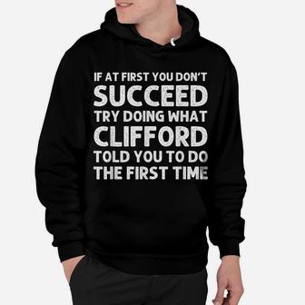 Clifford Gift Name Personalized Birthday Funny Christmas Hoodie | Crazezy AU