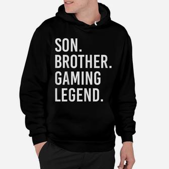 Clothes Computer Video Game Geek Son Brother Gaming Legend Hoodie | Crazezy CA