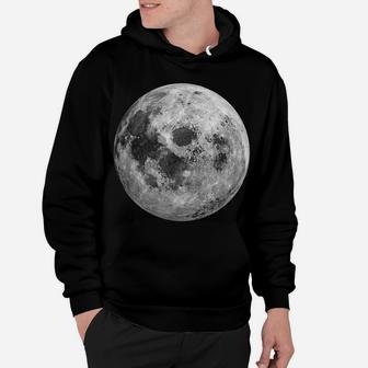 Cool Full Moon Space Science Gift 50Th Anniversary Hoodie | Crazezy CA