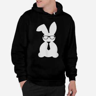 Cute Bunny Bow Tie Men Boys Kids Funny Easter Day Hoodie | Crazezy UK
