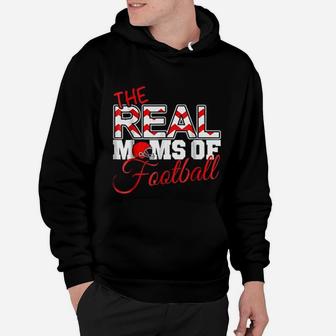 Cute Football Mom The Real Moms Of Football Hoodie | Crazezy AU