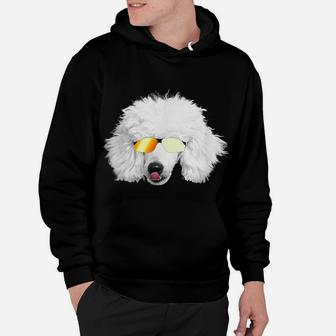 Cute Poodle T Shirt White Poodle Dog Lover Mom Dad Gift Tee Hoodie | Crazezy CA