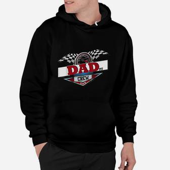 Dad Pit Crew For Car Racing Party Matching Costume Hoodie | Crazezy