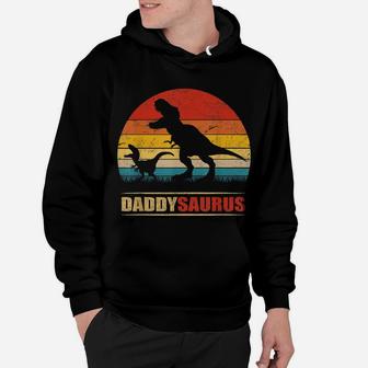 Daddysaurus T Shirt Fathers Day Gifts T Rex Daddy Saurus Men Hoodie | Crazezy AU