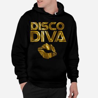 Disco Diva | 60S 70S 80S Costume Party Wear Outfit Tshirt Hoodie | Crazezy DE