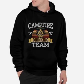 Drinking Team Camping Lovers Camper Gift Hoodie | Crazezy
