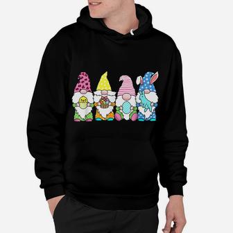 Easter Gnome Shirt Egg Hunting Women Spring Gnomes Hoodie | Crazezy