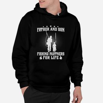 Fishing - Father And Son Fishing Partners For Life 2 Hoodie | Crazezy