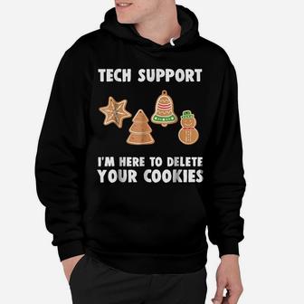 Funny Christmas Tech Support Shirt Computer Programmer Gift Hoodie | Crazezy