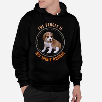 Funny Cute "Peagle Is My Spirit Animal" Picture Quote Tshirt Hoodie | Crazezy AU