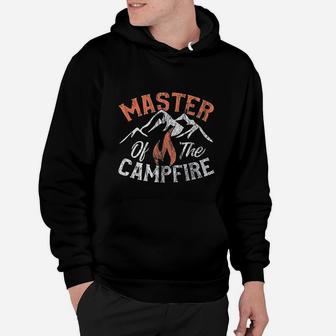 Funny Outdoor Camping Gifts Men Women Master Of Campfire Hoodie | Crazezy