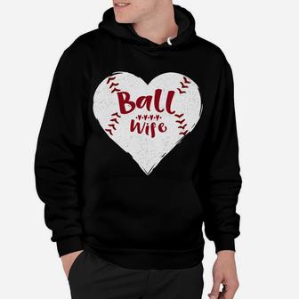Funny Softball Wife Baseball Mothers Day Ideas Hoodie | Crazezy