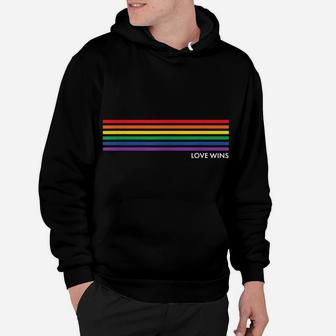 Gay Pride Rainbow Equality Gift Hoodie | Crazezy
