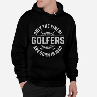 Gift For 61 Year Old Golfer Golfing 1960 61st Birthday Hoodie | Crazezy UK