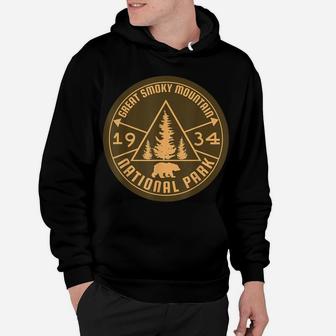 Great Smoky Mountain National Park Tennessee Hiking Bear Hoodie | Crazezy