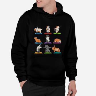 Guinea Pig Yoga Position Workout Gift Hoodie | Crazezy