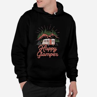 Happy Glamper Women Teen Rv Owners And Girl Campers Glamping Hoodie | Crazezy