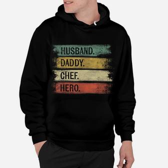 Husband Daddy Chef Hero Pastry Chef Gift Baker Bakery Baking Hoodie | Crazezy AU