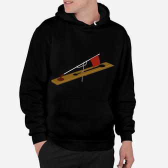 Ice Fishing Tip Up Flag Sweatshirt The Only Flag I Kneel For Hoodie | Crazezy