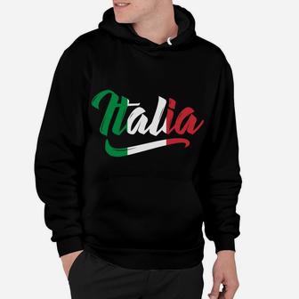 Italia Flag Italy Italian Italiano Family Heritage Gift Sweatshirt Hoodie | Crazezy