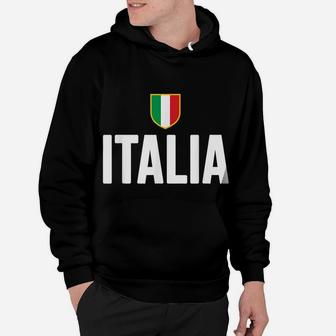 Italia Italian Pride Italy Flag Italiana Gift Roots Hoodie | Crazezy