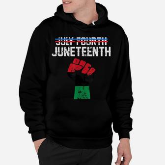 Juneteenth Shirt Black History American African Freedom Day Hoodie | Crazezy
