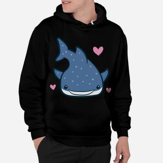 Just A Girl Who Loves Whale Sharks Cute Whale Shark Hoodie | Crazezy