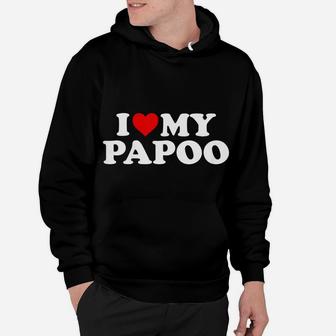 Kids I Love My Papoo Shirt Toddler, Boy, Girl, Youth, Baby Hoodie | Crazezy CA