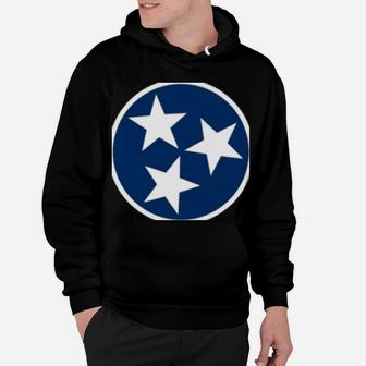 Knoxville Sweatshirt Cute Blue & White Tennessee Flag Knox Hoodie | Crazezy CA