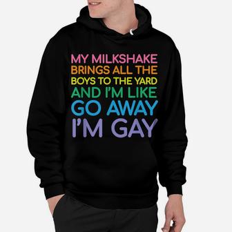 Lesbian Flag Gay Pride Rainbow Lgbt Funny Quote Hoodie | Crazezy