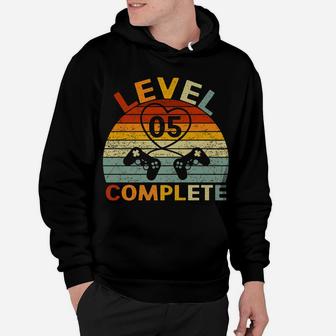 Level 5 Complete Gamers Couple 5Th Wedding Anniversary Hoodie | Crazezy