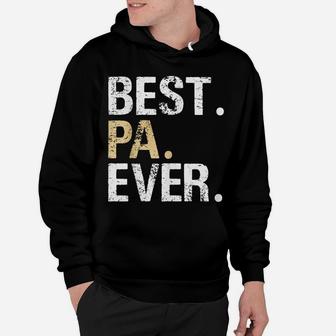 Mens Best Pa Graphic Pa Gift From Granddaughter Grandson Hoodie | Crazezy CA