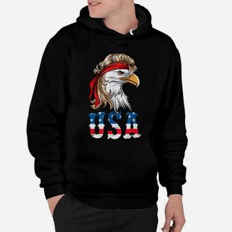 Mens Funny 4Th Of July American Flag Usa Patriotic Eagle Pride Hoodie | Crazezy