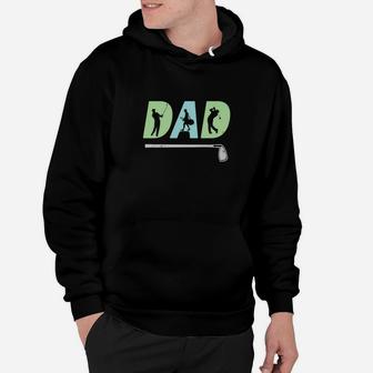 Mens Mens Dad Golfing Gift For Fathers Day From Daughter Or Son Premium Hoodie | Crazezy