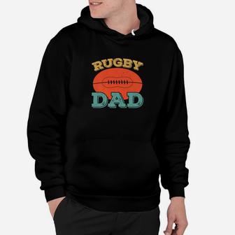 Mens Mens Rugby Dad Shirt Vintage Rugby Gifts For Men Hoodie | Crazezy
