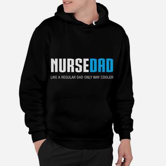 Mens Nurse Dad Funny Cute Fathers Day Gift Rn Hoodie | Crazezy