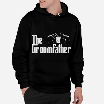 Mens The Groomfather - Wedding Marriage Groom Dad Hoodie | Crazezy