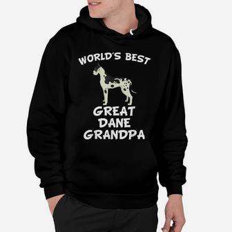 Mens World's Best Great Dane Grandpa Shirt Hoodie | Crazezy UK
