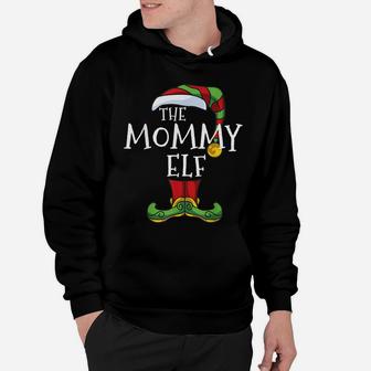 Mommy Elf Family Matching Christmas Group Funny Gift Hoodie | Crazezy CA