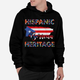 National Hispanic Heritage Month Shirts Puerto Rico Hoodie | Crazezy