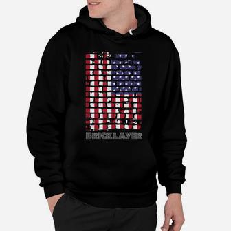 Patriotic Bricklayer Flag T Shirt Hoodie | Crazezy UK