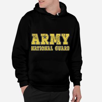 Proud Army National Guard Girlfriend Us Flag Military Couple Sweatshirt Hoodie | Crazezy CA