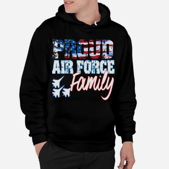 Proud Patriotic Air Force Family Usa Flag Men Women Kids Sweatshirt Hoodie | Crazezy