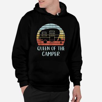 Queen Classy Sassy Camping Queen Of The Camper Hoodie | Crazezy AU