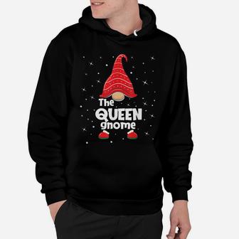 Queen Gnome Family Matching Christmas Funny Gift Pajama Hoodie | Crazezy
