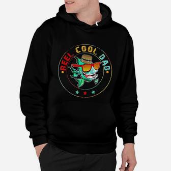 Reel Cool Dad Fishing Fathers Day Gifts From Son Daughter Hoodie | Crazezy UK