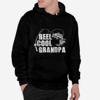 Reel Cool Grandpa Fishing Gift For Dad Or Grandpa Hoodie | Crazezy DE