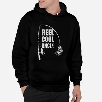 Reel Cool Uncle Great Gift Fishing For Uncle Hoodie | Crazezy AU