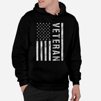 Retro Veteran Friday We Wear Red Support Our Troops Us Flag Hoodie | Crazezy AU
